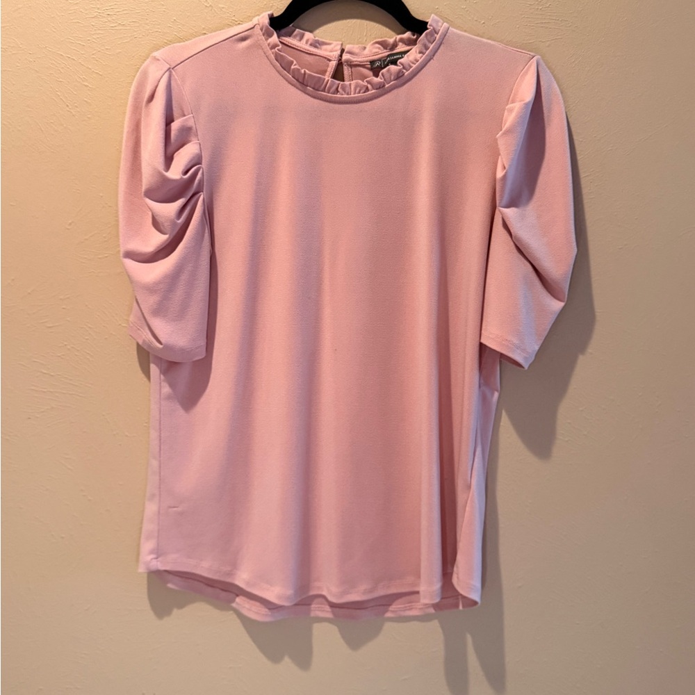 Chic Blush Women's Blouse